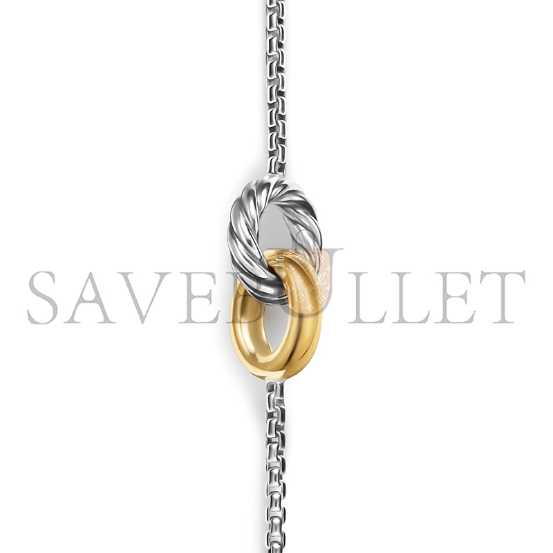 Dau1d Yvrm*n PETITE CABLE LINKED BRACELET B18193